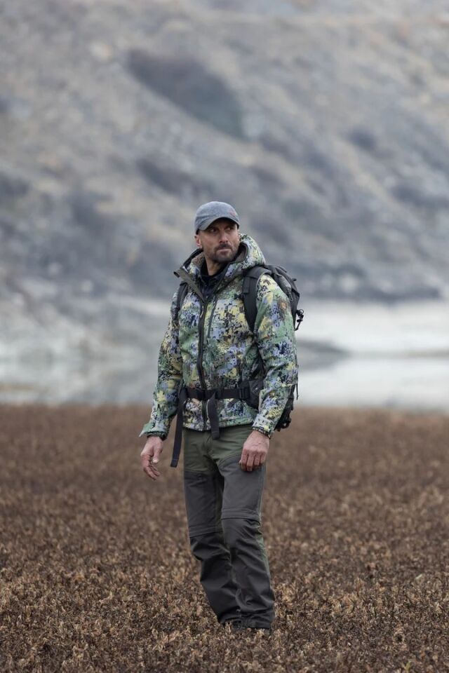 OD SoftShell Rüzgar ve Suya Dayanıklı Mont - Camo Yeşil