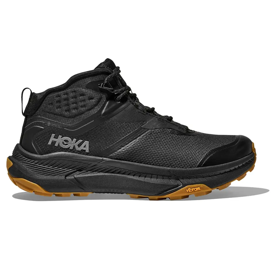 Hoka Transport Hike Gore-Tex Erkek Siyah Outdoor Bot 1172912-BBLC