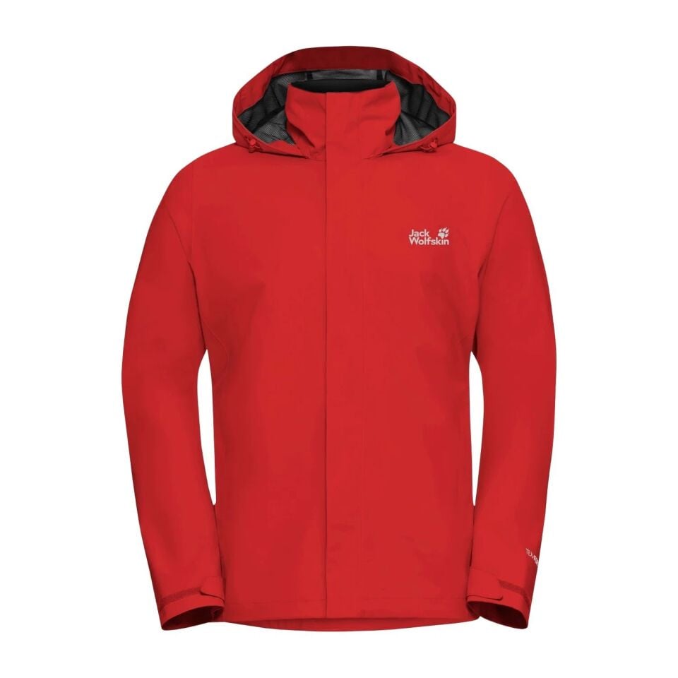 Jack Wolfskin Trailtime 2L Erkek Kırmızı Outdoor Ceketi - Kırmızı