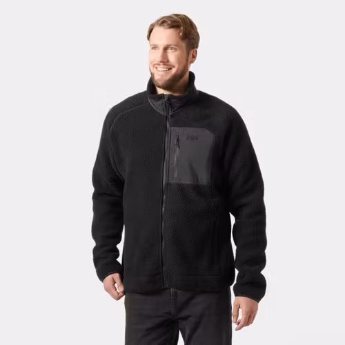 Helly Hansen Panorama Pile Block Erkek Siyah Ceket